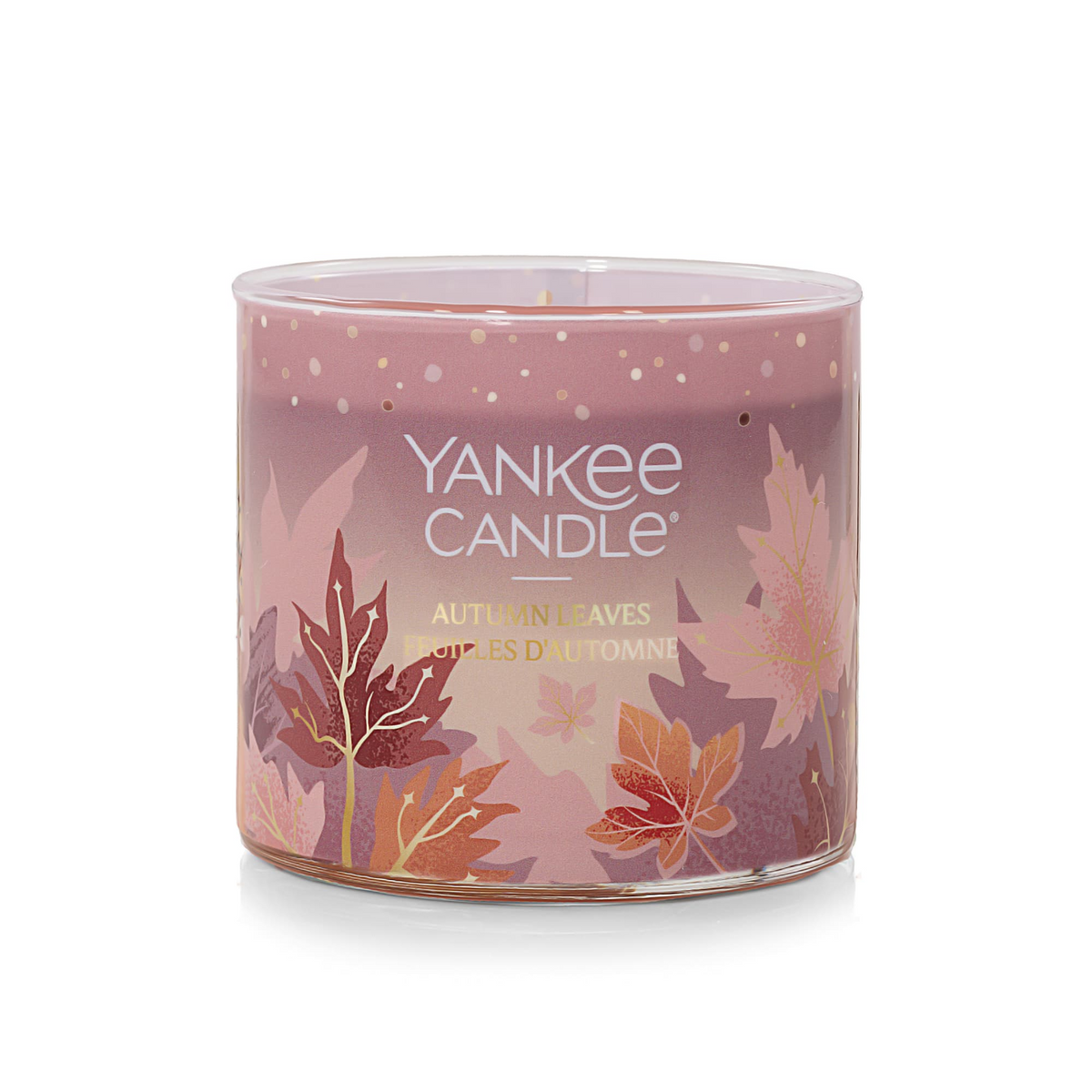 Yankee Candle Autumn Leaves 3-Wick Candle, view 3