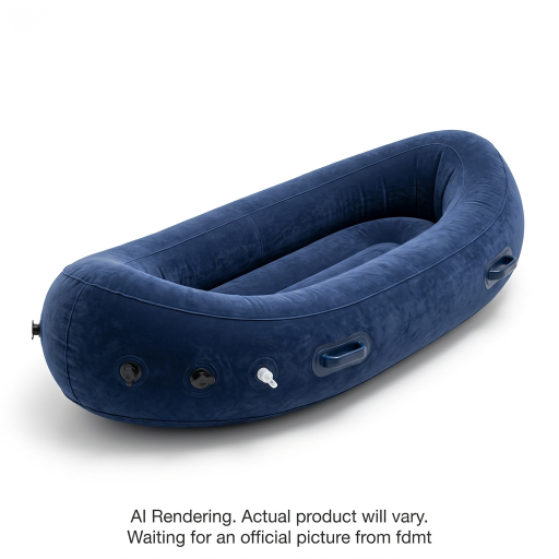 INFLAT PEAPOD 203 CM BLUE