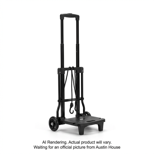 Foldable Compact Cart Black