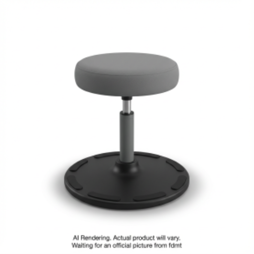 Kore Adjustable Pivot Stool 33-43cm Grey