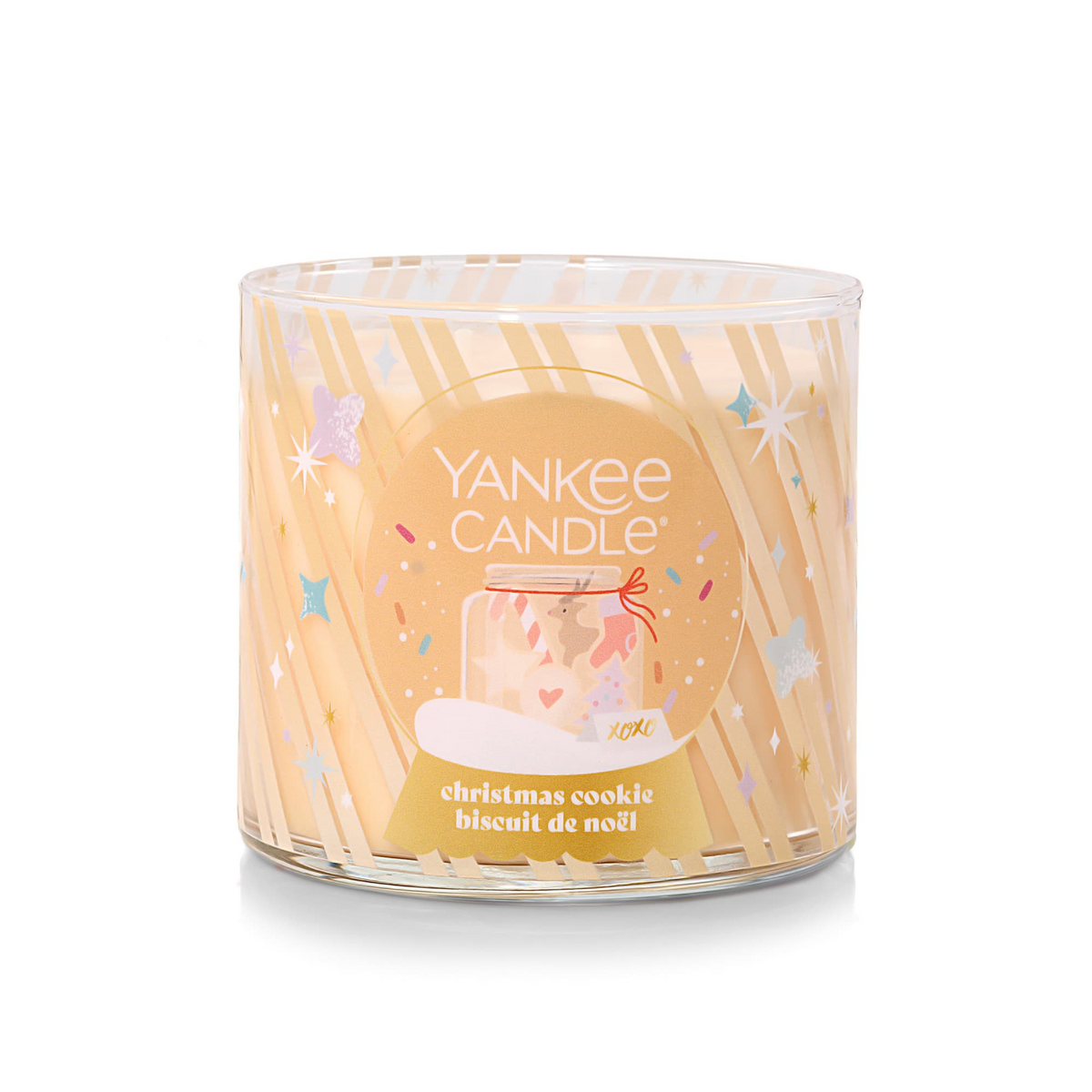 Yankee Candle Christmas Cookie 3-Wick Candle, view 3