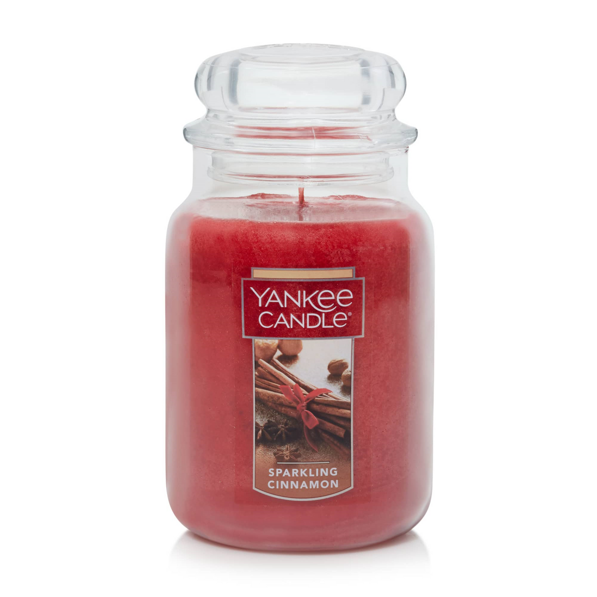 Yankee Candle Sparkling Cinnamon Original Large Jar Candle, 22 oz