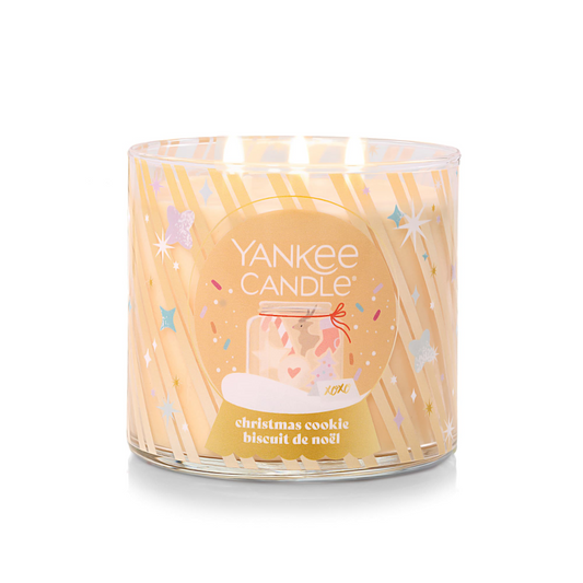 Yankee Candle Christmas Cookie 3-Wick Candle, view 2