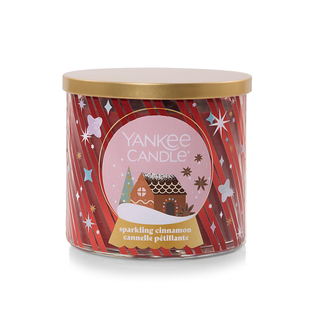 Yankee Candle Sparkling Cinnamon 3-Wick Candle, 14.5 oz