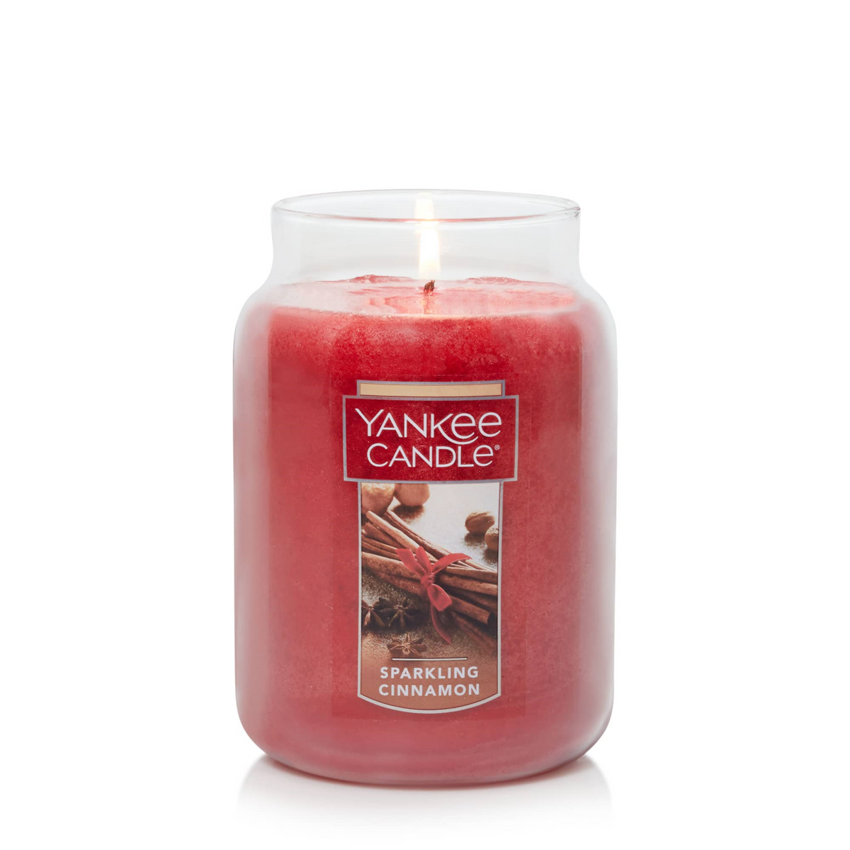 Yankee Candle Sparkling Cinnamon Original Large Jar Candle, view 2