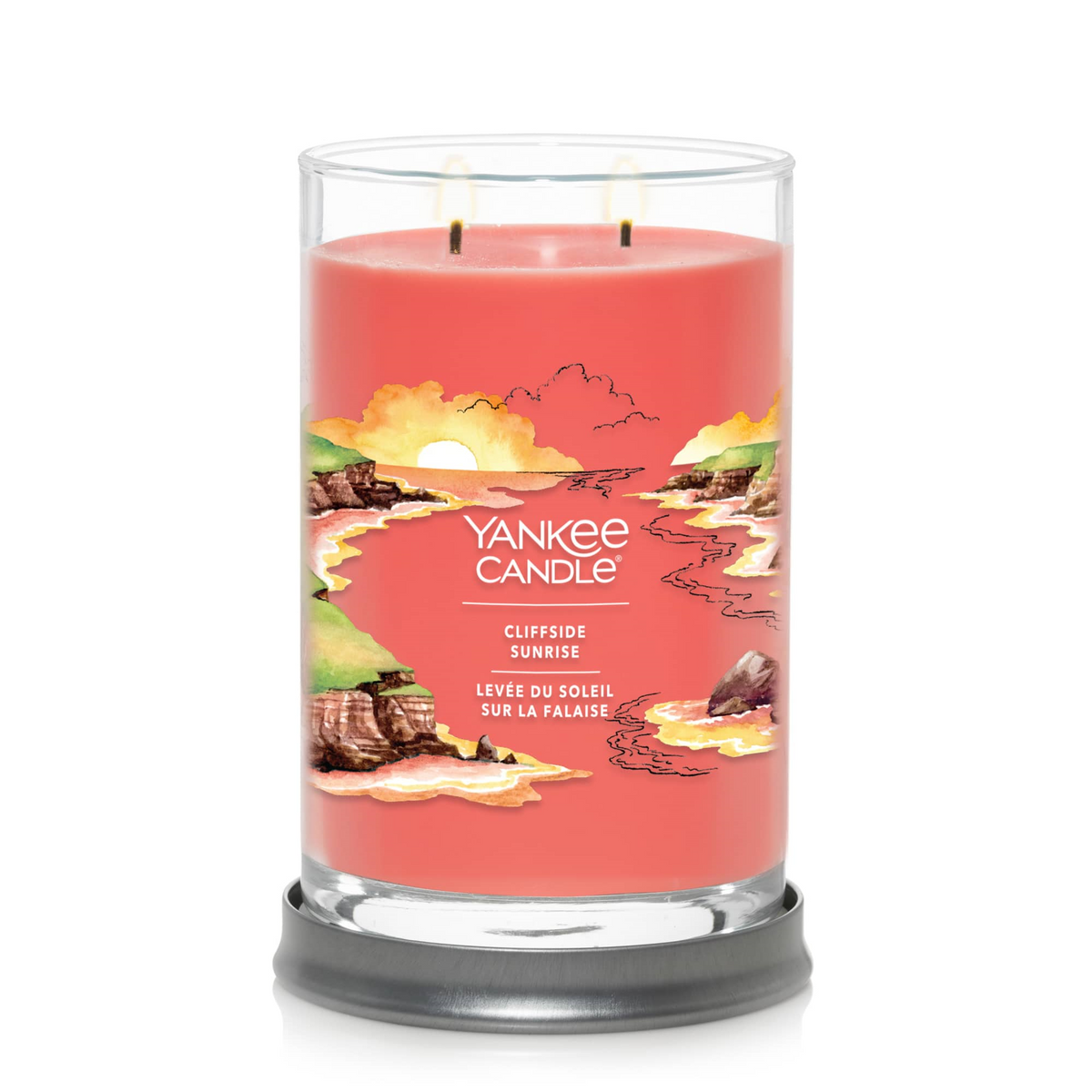 Yankee Candle Cliffside Sunrise Large Tumbler Candle, view 2